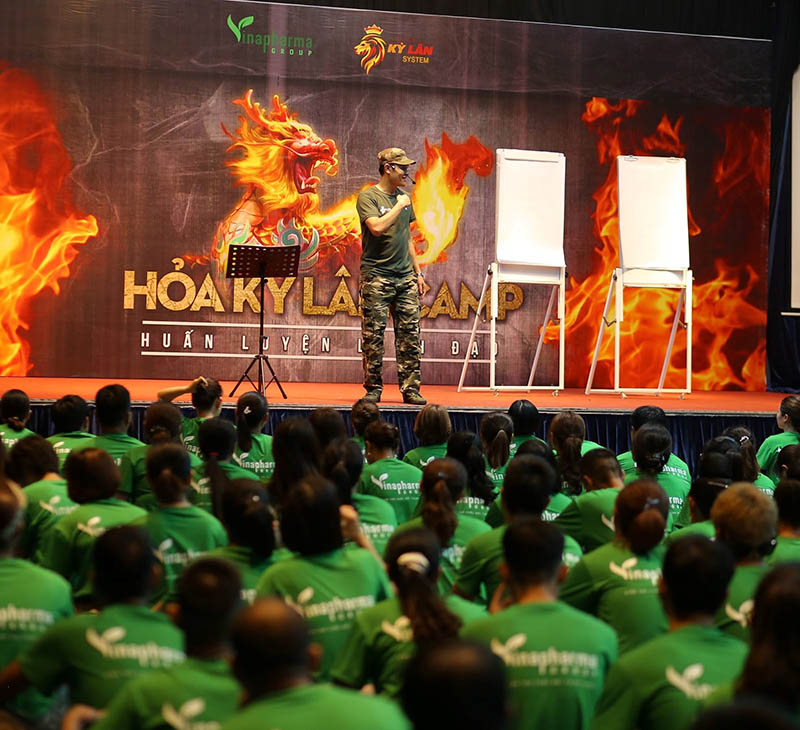 Anh Trường tham gia huấn luyện Hỏa Kỳ Lân CAMP