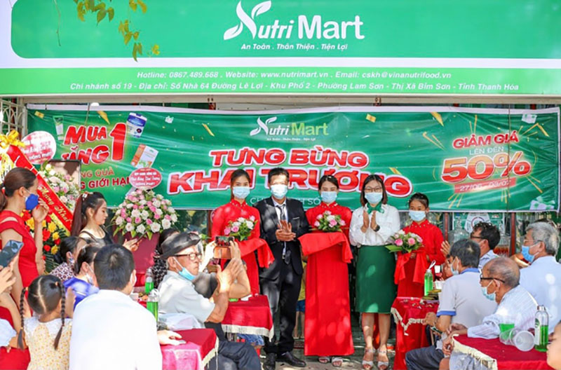 Chuỗi siêu thị Nutri Mart mở ra một kỷ nguyên mới của các sản phẩm Việt