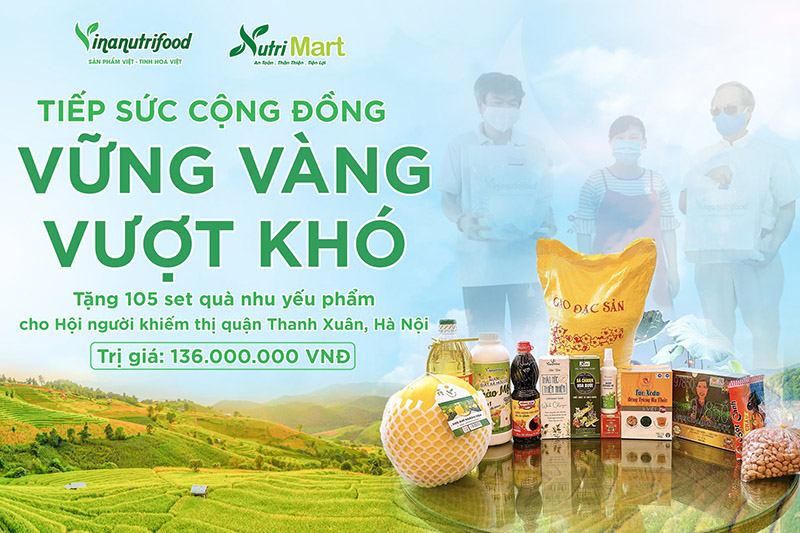 Chương trình tiếp sức cộng đồng do Vinapharma - Group đồng thực hiện