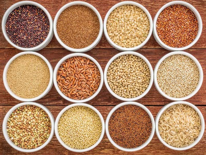 Ngũ cốc giảm cân chứa đa dạng các loại hạt