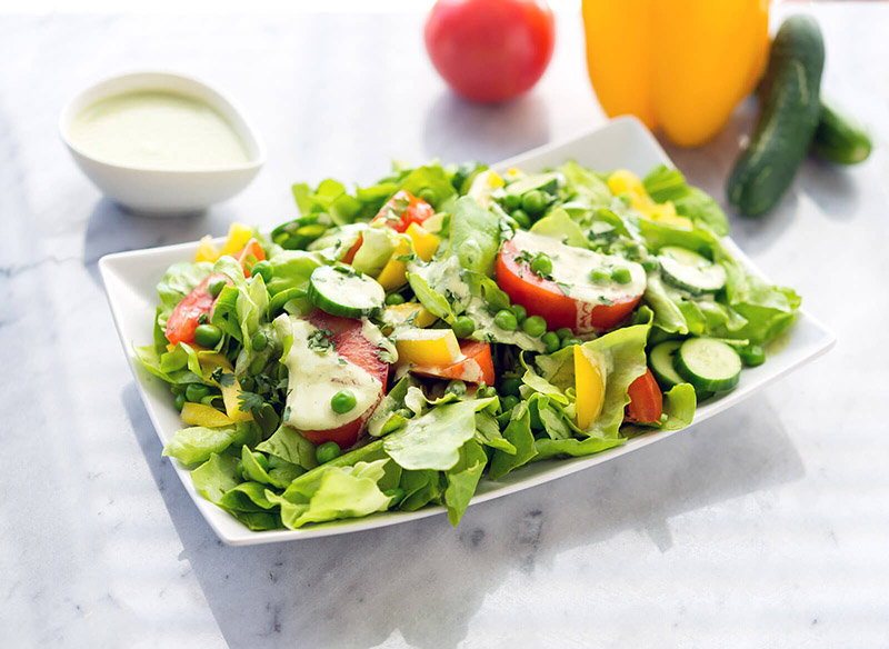 Thành phần dinh dưỡng từ món salad bổ sung cho cơ thể rất lớn