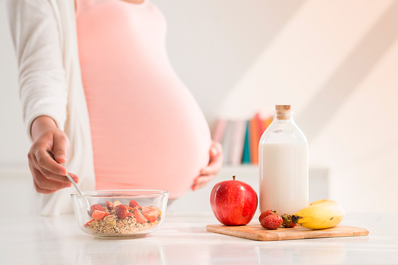 Mẹ bầu nên duy trì chế độ ăn uống khoa học theo chu kỳ thai 