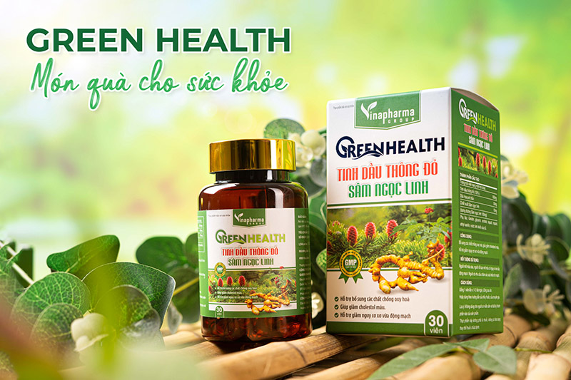 Sản phẩm Green Health được sản xuất bởi Vinapharma - Group